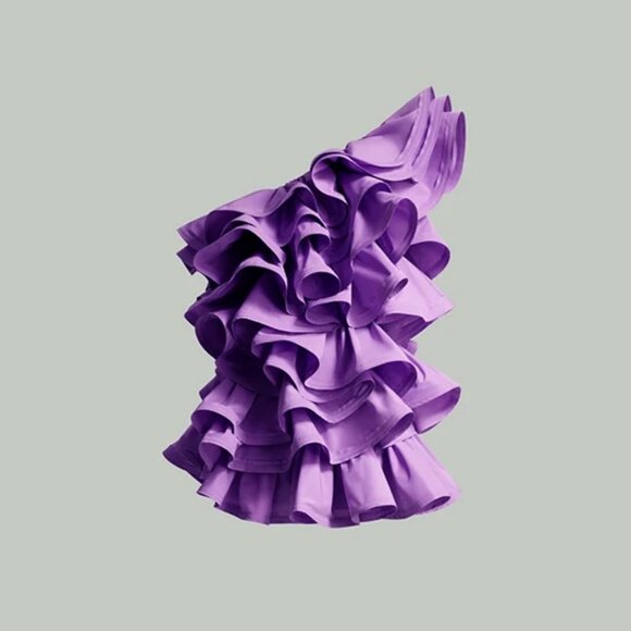 Limited Edition H&M Innovation Metaverse Design Story Flower Mini Dress A/W 2022 - Picture 3 of 10